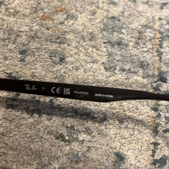 Ray-Ban Aviators in Transparent brown and purple polar lens - Picture 2 of 7